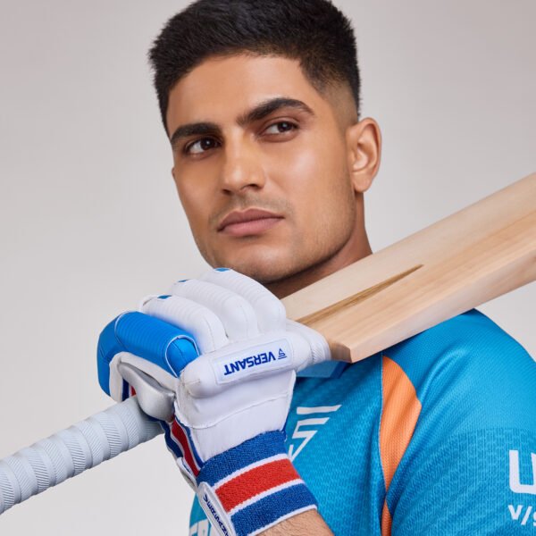 Goat Gloves Blue/Red