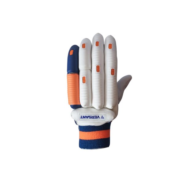 Goat Gloves Orange/White