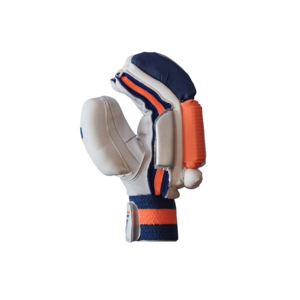 Goat Gloves Orange/White