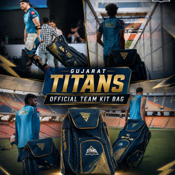 Gujarat Titans Official Team Kit Bag(OG Wheelie Bag)